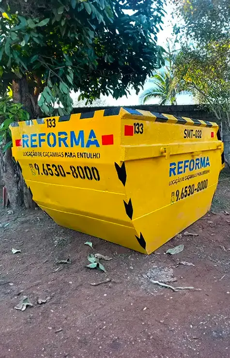 Caçamba de 5m³